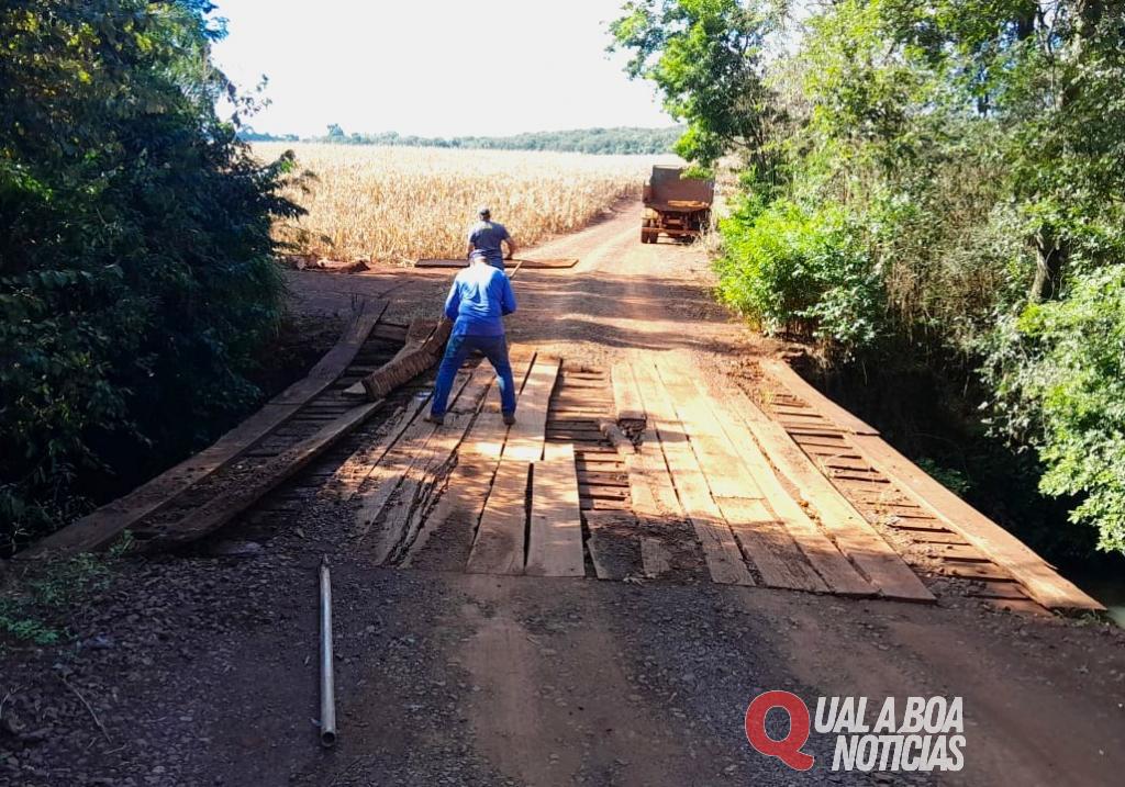 Ponte entre Mercedes e Marechal é interditada para obras emergenciais