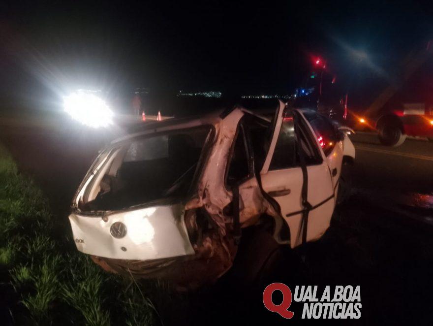 Grave acidente deixa dois jovens feridos, na Região