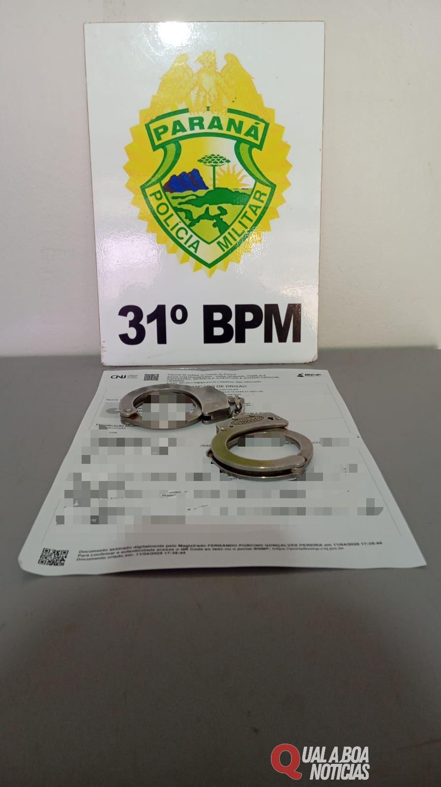 Homem é preso em cumprimento de mandado de prisão civil em Assis Chateaubriand