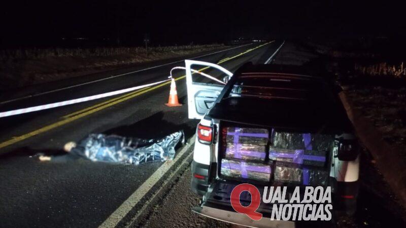 Homem morre ao reagir à abordagem da Rotam em operação contra o tráfico na PR-317, em Toledo