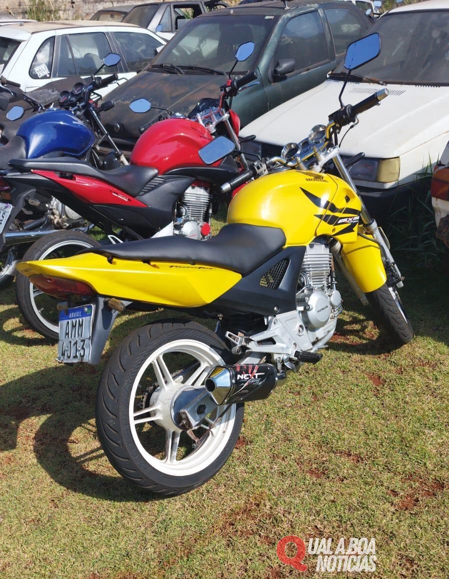 PM apreende motocicletas com escapamento adulterado em Corbélia