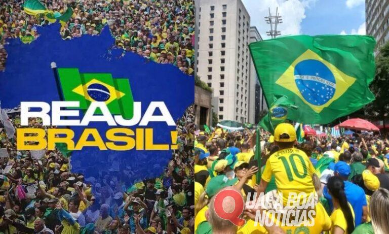 Reaja Brasil: Protestos Contra Lula e STF Tomam as Ruas em Todo o País