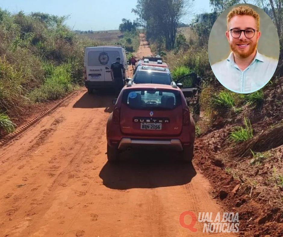 Bancário é encontrado morto em propriedade rural, na Região