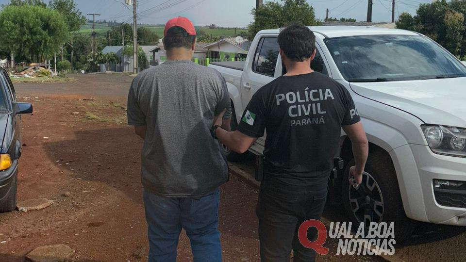 Homem condenado por abuso contra enteada é preso em Quedas do Iguaçu