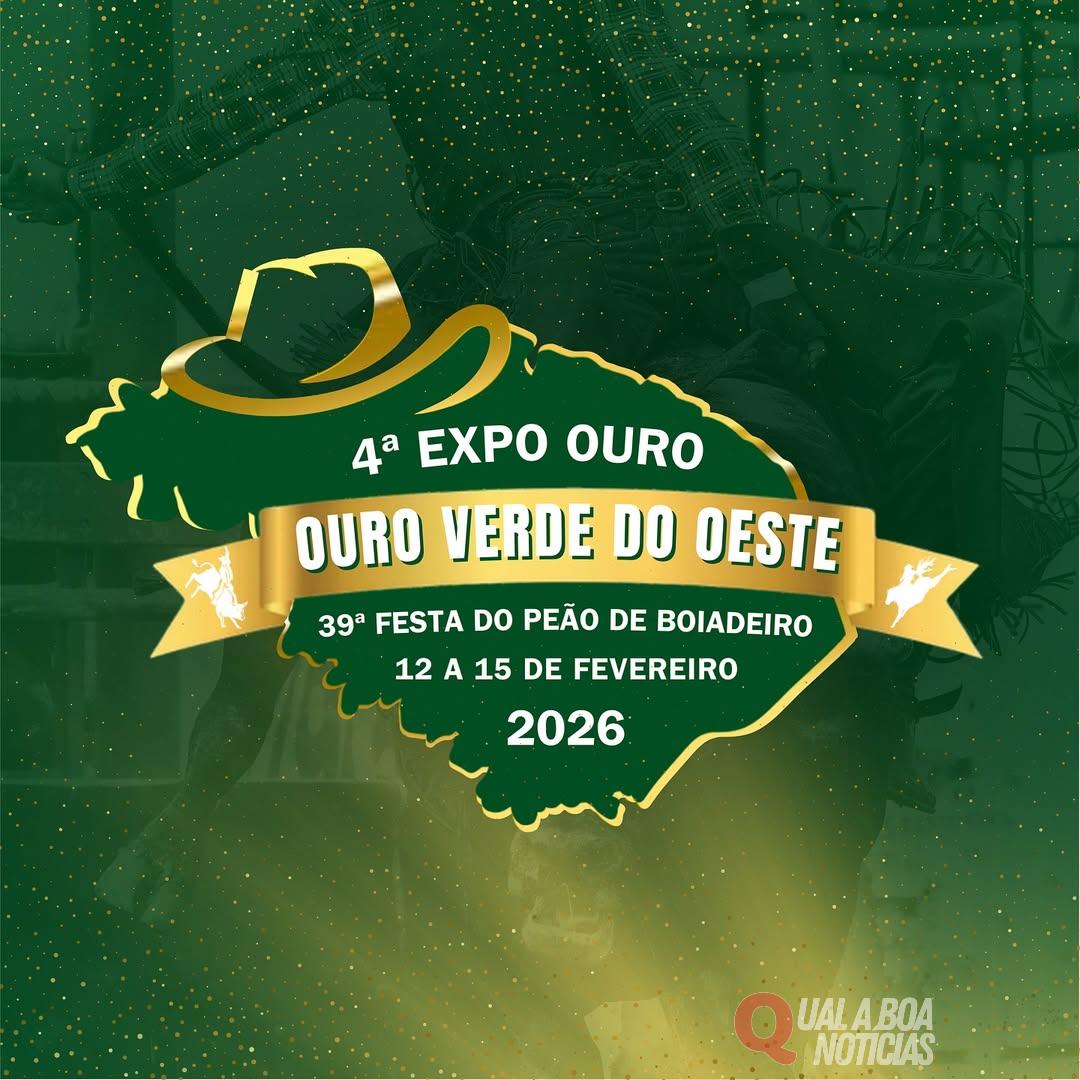 Tradição e emoção: Expo Ouro e 39ª Festa do Peão têm início nesta quinta-feira em Ouro Verde do Oeste