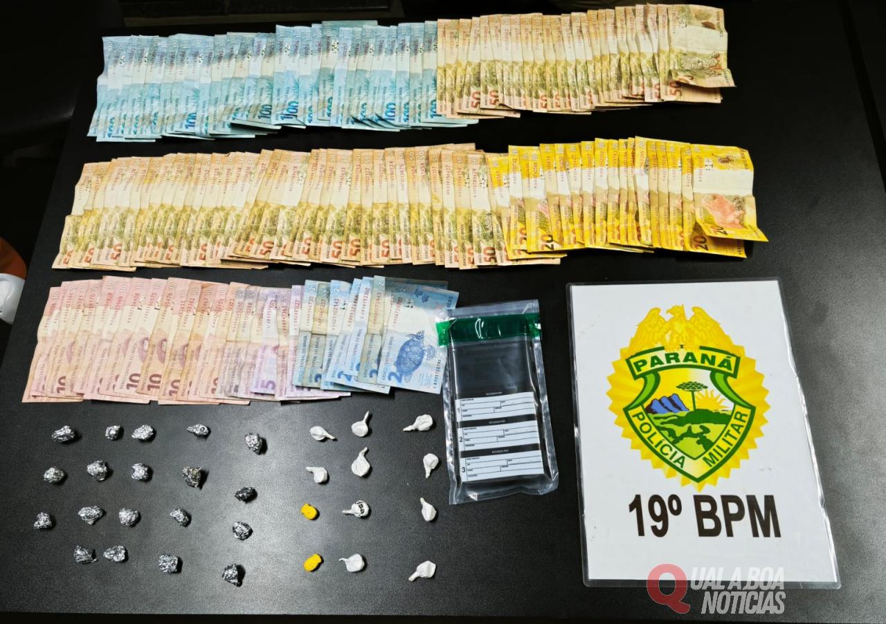 Mulher é presa por tráfico de drogas após denúncia no bairro Pinheirinho