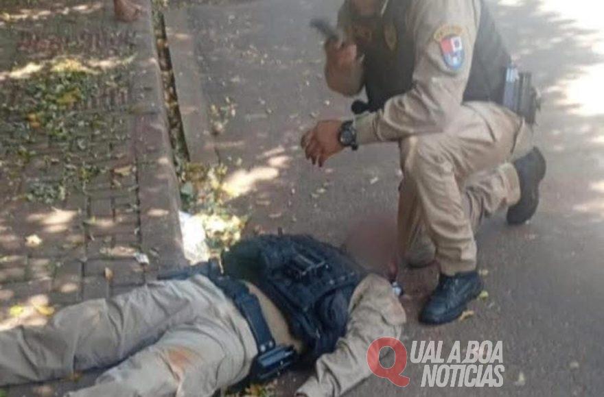 Policial militar é atropelado durante abordagem após denúncia de violência doméstica no Paraná