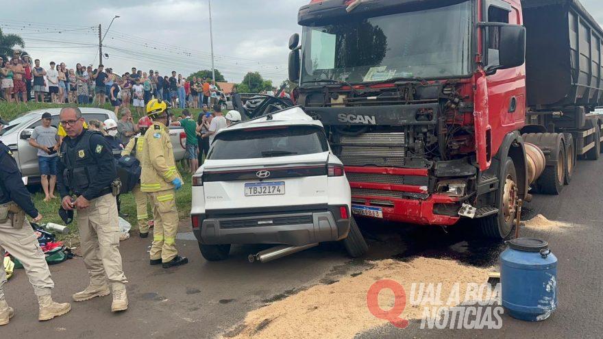 Criança de 7 anos morre em grave acidente na BR-277 no Paraná