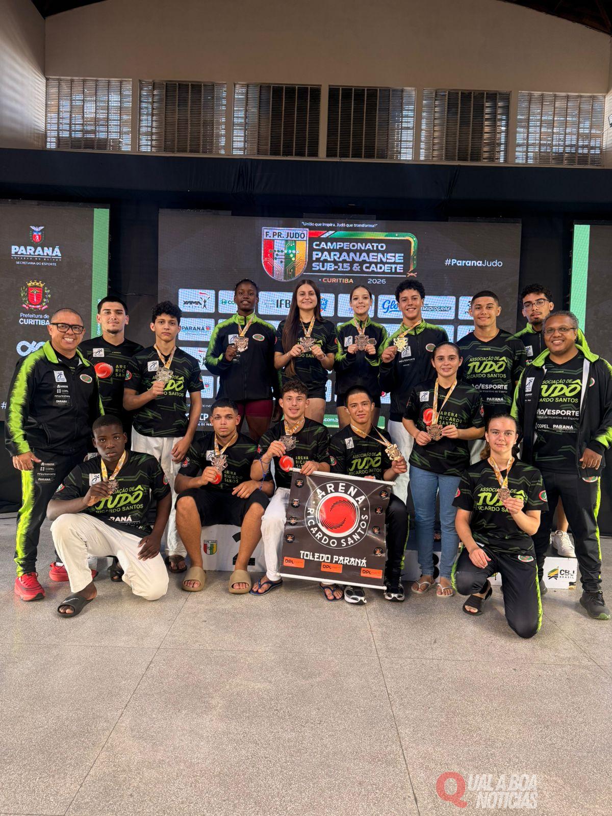 Judocas de Toledo se destacam no Campeonato Paranaense Sub-15 e Sub-18