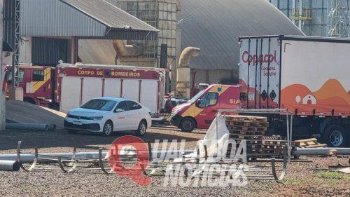 Trabalhador morre soterrado em silo durante acidente de trabalho, em Tupãssi