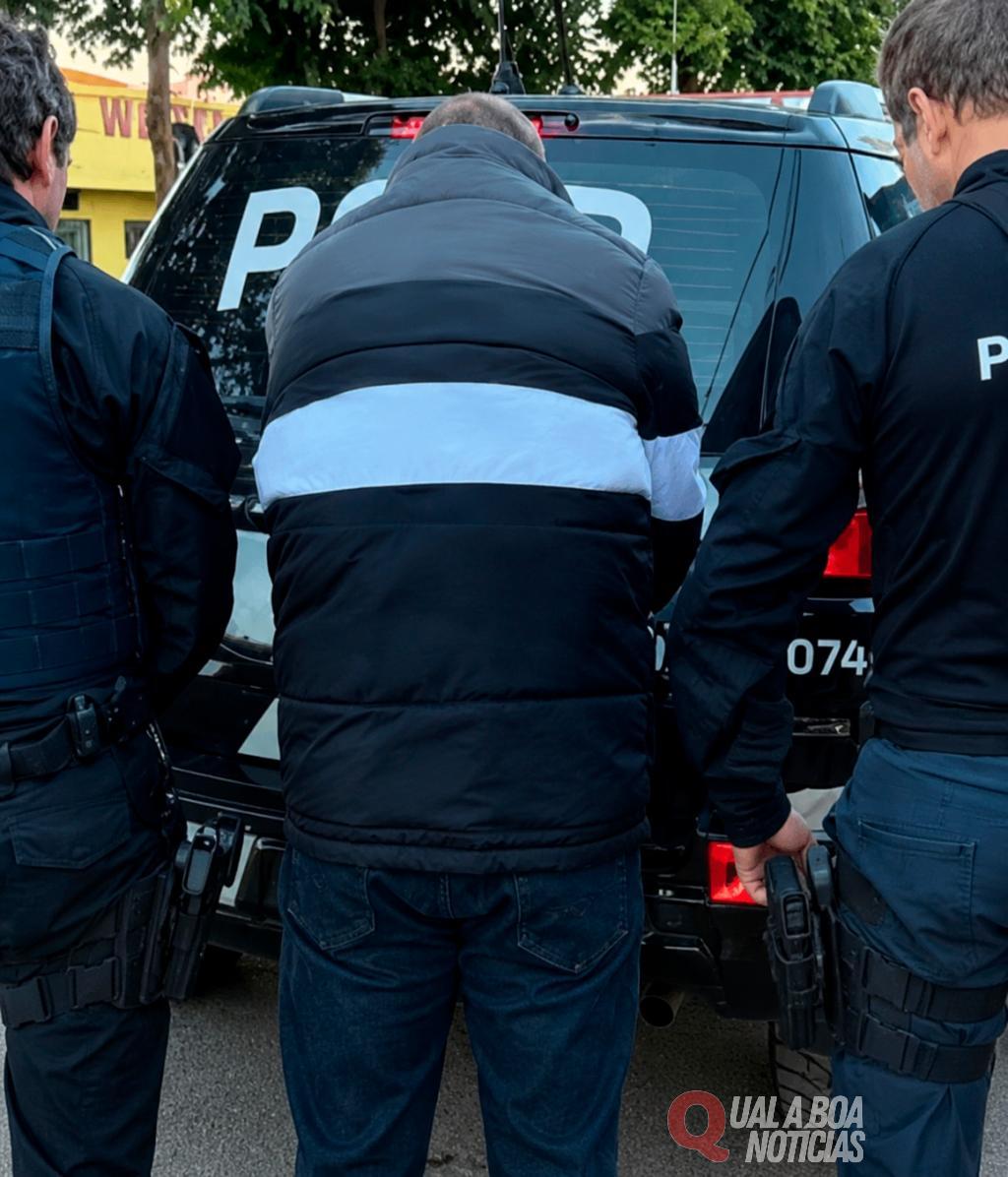 Polícia Civil prende homem investigado por tráfico em Entre Rios do Oeste