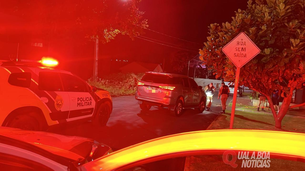 Hilux furtada em Cascavel fura bloqueio da PRF e é recuperada pela PM após fuga em Marechal Cândido Rondon