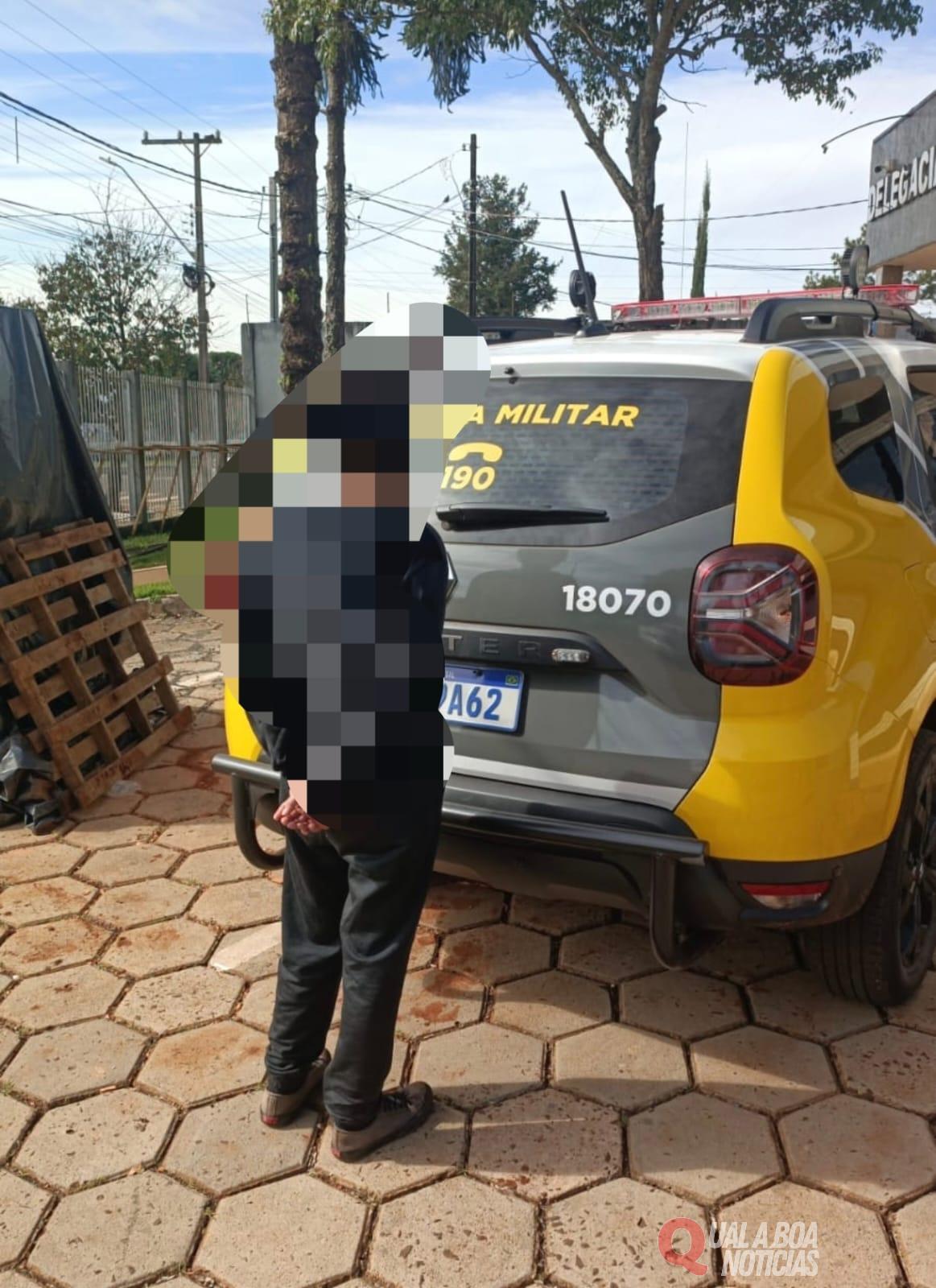 Mulher com mandado de prisão em aberto é detida pela PM em lavacar de Espigão Alto do Iguaçu