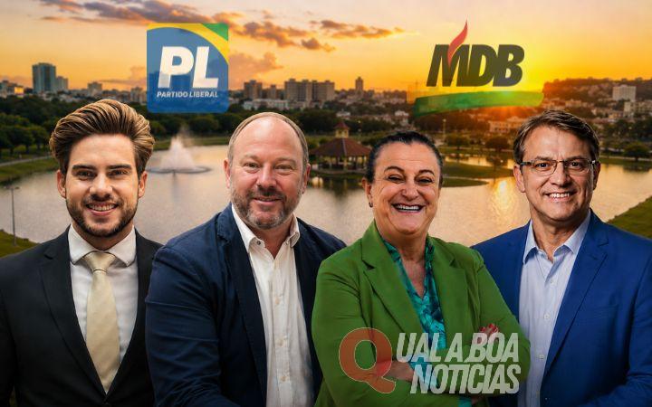 PL e MDB de Toledo realizam encontros para oficializar pré-candidaturas às eleições