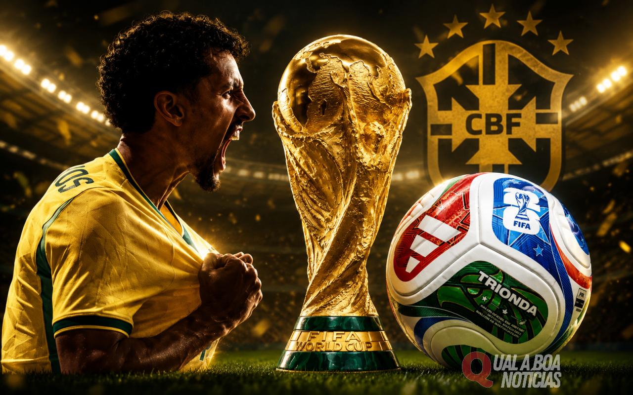 Seleção Brasileira conhece o caminho da primeira fase e define agenda de jogos na Copa do Mundo de 2026