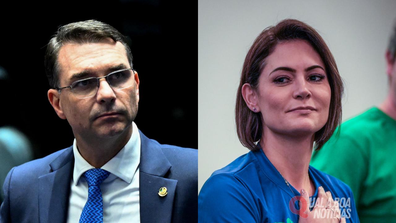 Em meio a racha com Flávio Bolsonaro, Michelle renuncia à presidência do PL Mulher