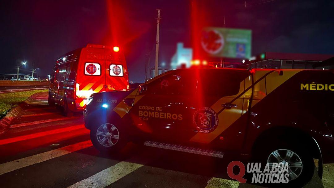 Trabalhador sofre traumatismo craniano após cair de altura de 6 metros em cooperativa de Cascavel