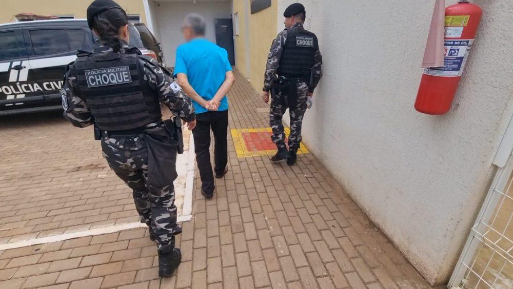 Idoso de 72 anos é preso em flagrante pela PM por suspeita de estupro de vulnerável no Bairro Floresta
