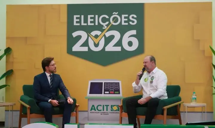 Ademar Dorfschmidt participa de sabatina na ACIT e recebe pauta de reivindicações do setor empresarial de Toledo
