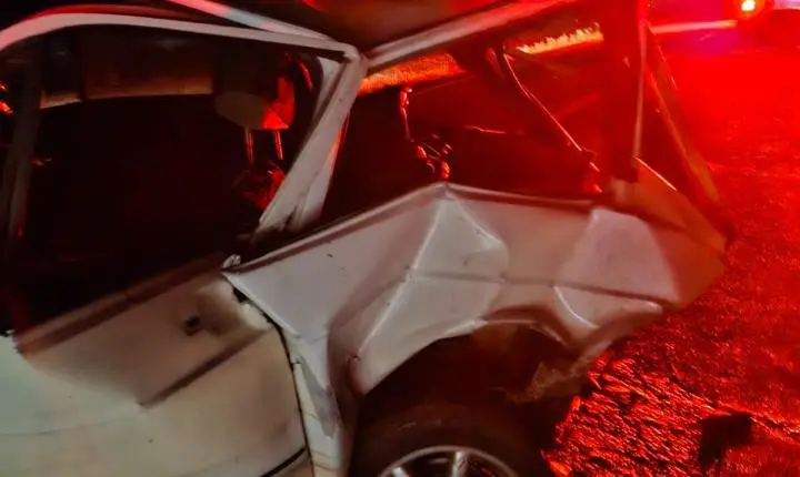 Jovem de 18 anos é preso em flagrante após colisão traseira deixar 5 feridos na PR-495 em Medianeira
