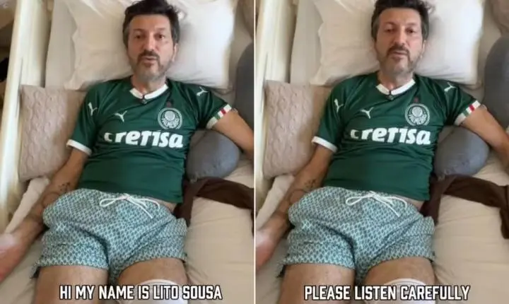 Lito Sousa, do canal Aviões e Músicas, é diagnosticado com doença neurodegenerativa rara e mobiliza comunidade internacional
