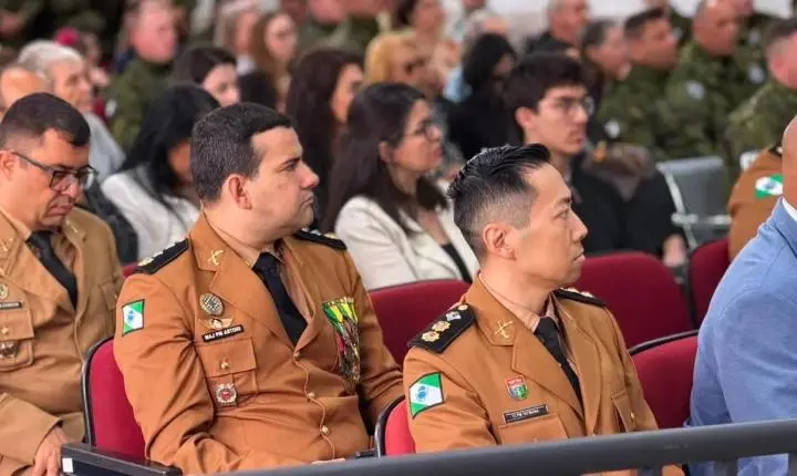 Polícia Militar do Paraná comemora 172 anos com solenidades e condecorações no Oeste do Estado